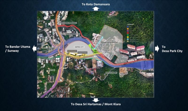 Central Park Damansara Accessibility And Connectivity